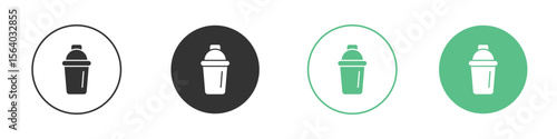 Shaker icon vector pictogram for ui ux interface elements