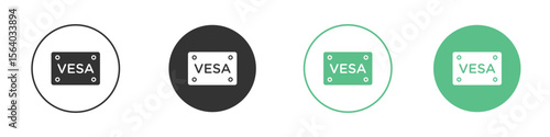 Vesa icon vector pictogram for ui ux interface elements