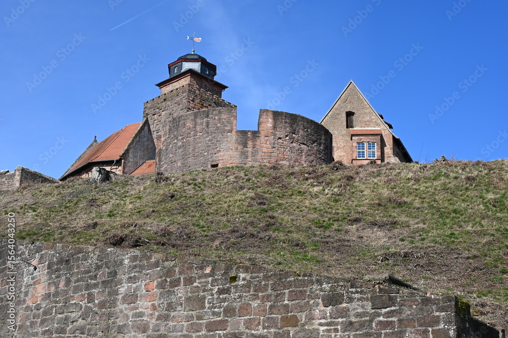 Fototapeta premium Burg Breuberg im Odenwald