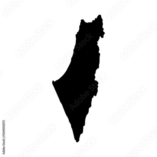 map of palestine and israel