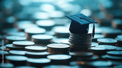 Student debt awareness visual with financial burden, loan reform advocacy, education access, tuition cost protest, interest rate exposure, payment solutions, youth economic struggle