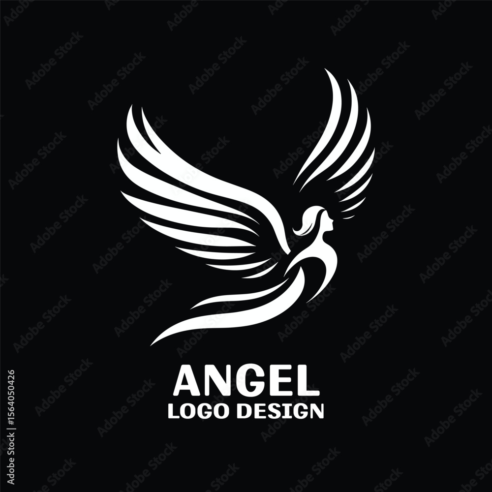 Obraz premium Angle Vector Logo Design