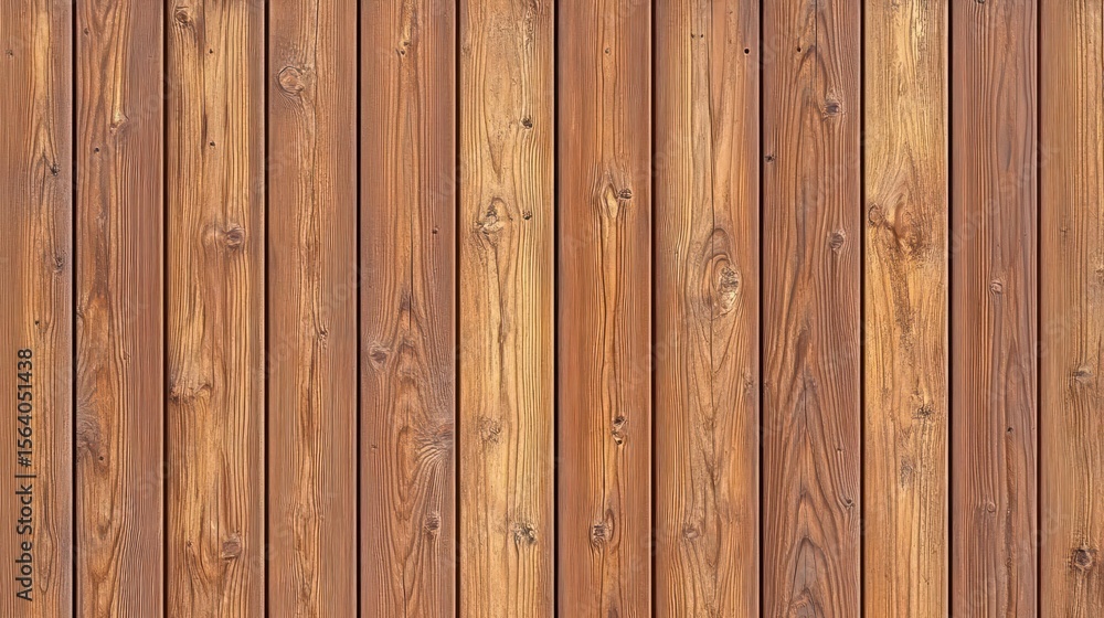 Naklejka premium Brown Wooden Planks Texture