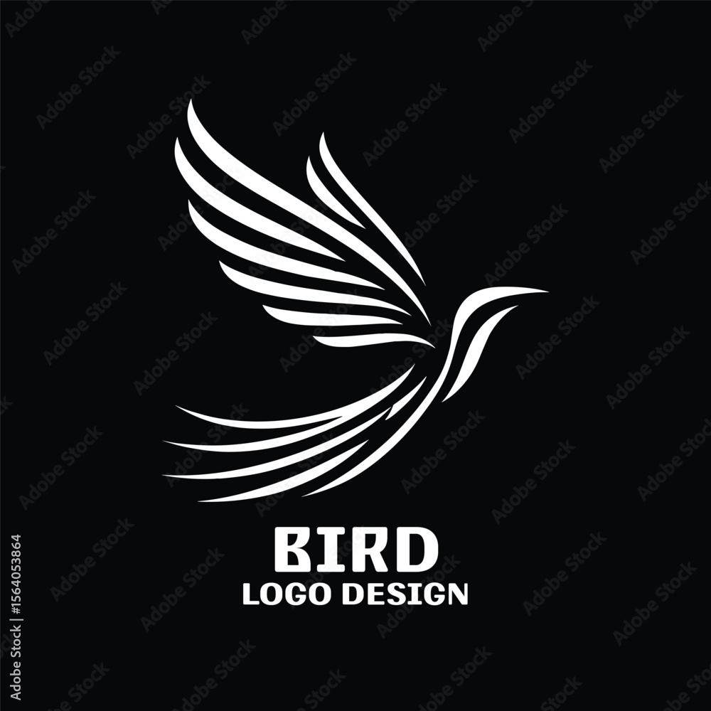 Obraz premium Bird Vector Logo Design
