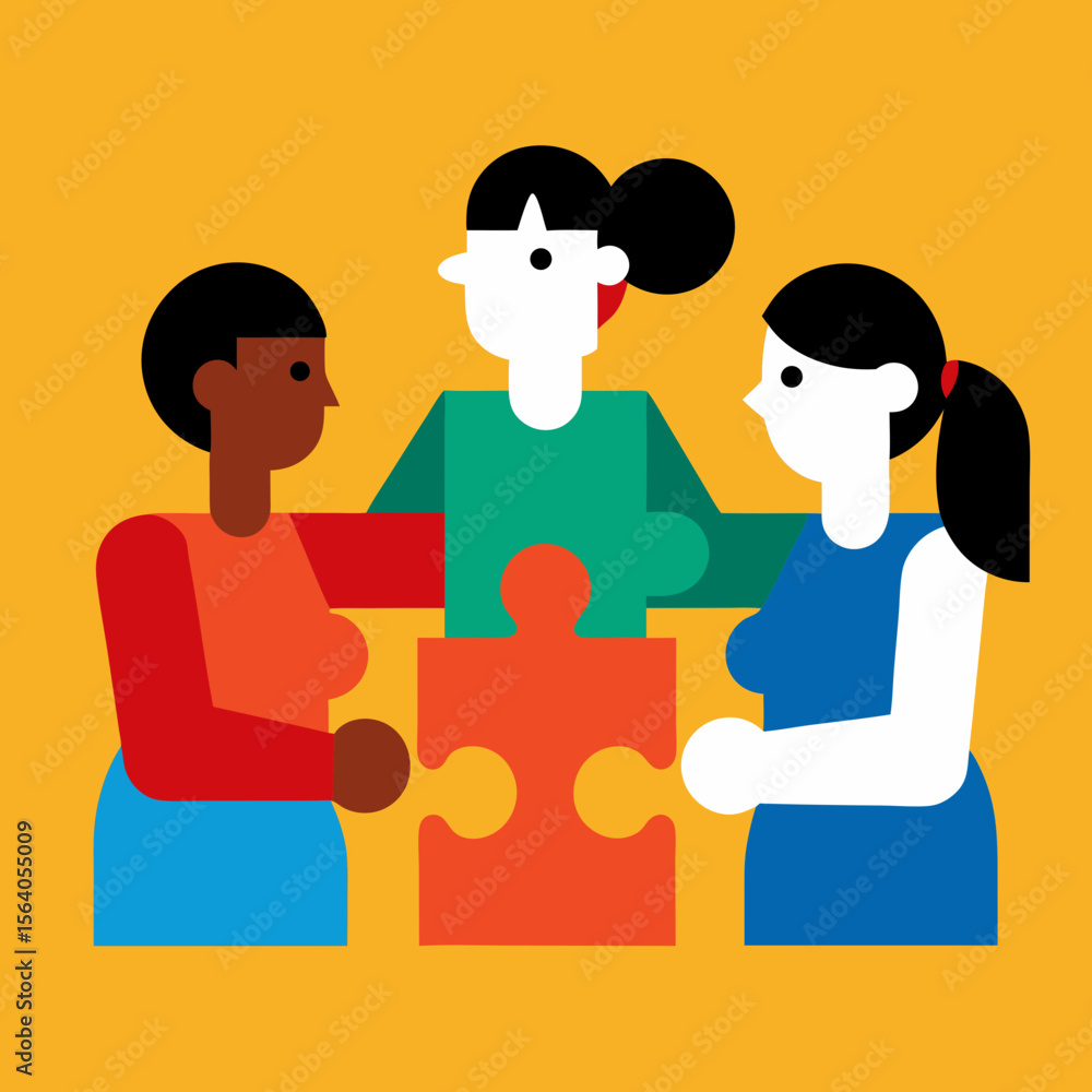 Fototapeta premium Diverse Team in Office Meeting Discussion