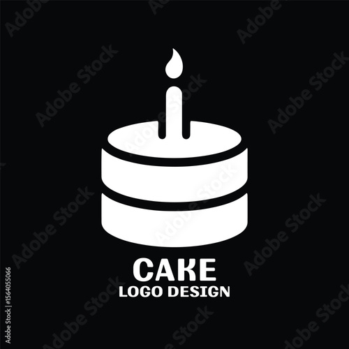 Cake Vector Logo Design