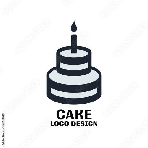 Cake Vector Logo Design