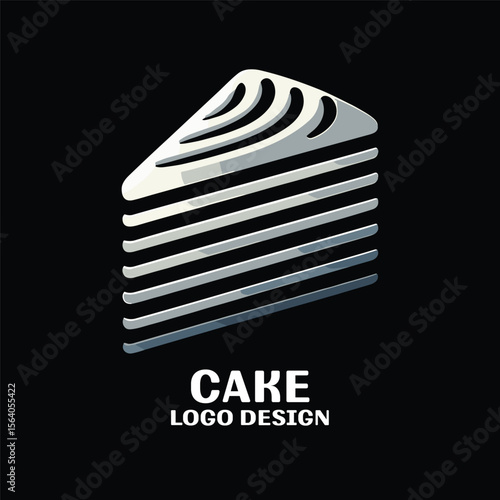 Cake Vector Logo Design