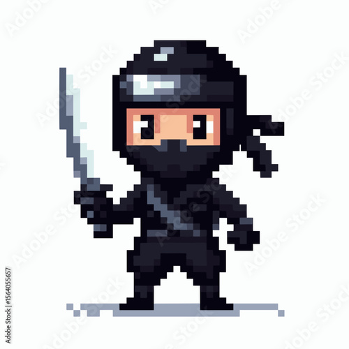 Ninja character in stealth mode.