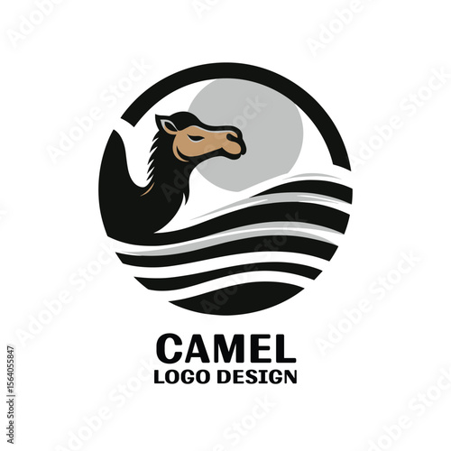 Camel Vector Logo Design