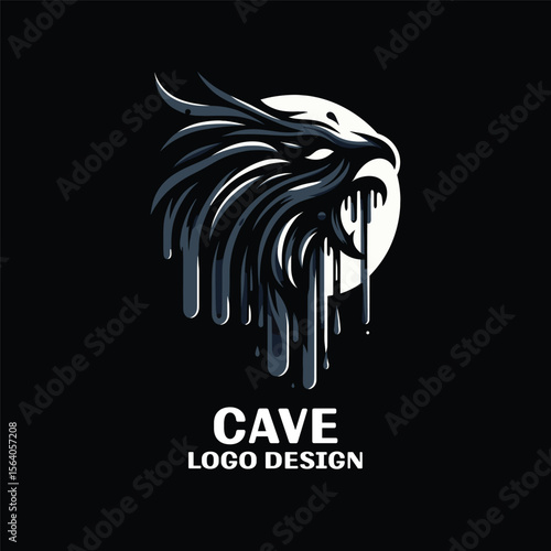 Cave Vector Logo Design 