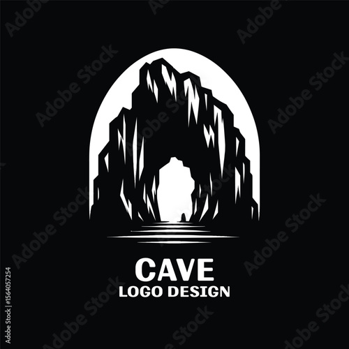 Cave Vector Logo Design