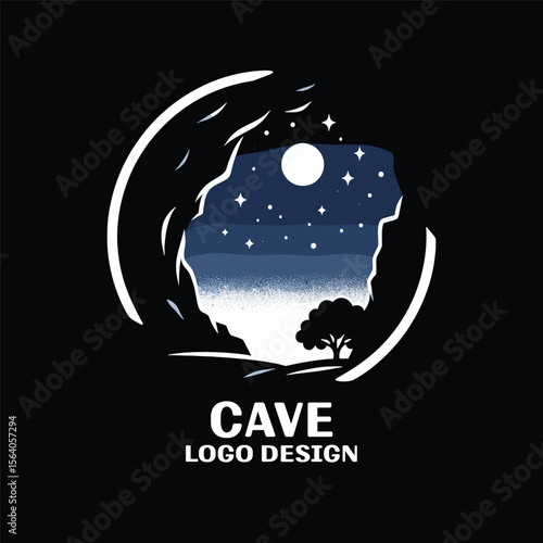 Cave Vector Logo Design