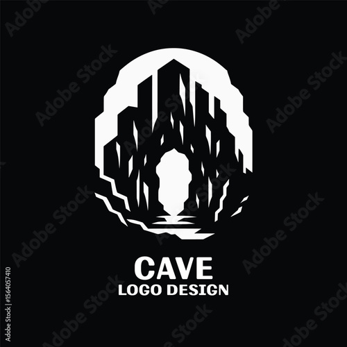 Cave Vector Logo Design