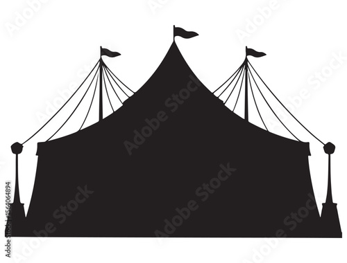 CIRCUS TENT SILHOUETTE