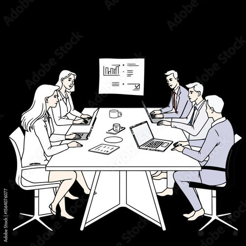 businessman sitting on a chair for meeting regarding buissness  issues 