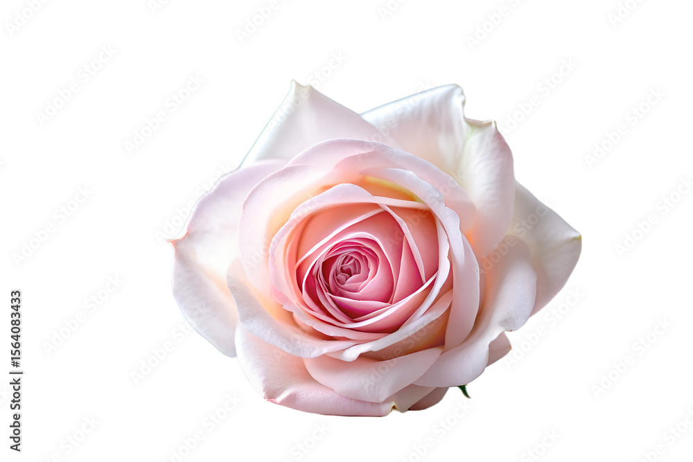 Elegant Pink Rose Blossom A Close-Up Macro Photograph Elegant Pink Rose Blossom A Close-Up Macro Photograph