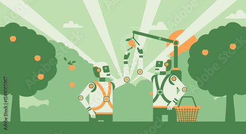 Robotic Harvesting An Illustration Of Automation In Agriculture And Orchard Management