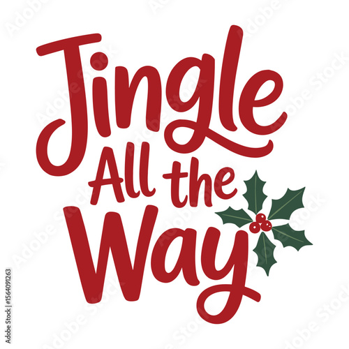 jingle all the way t shirt design