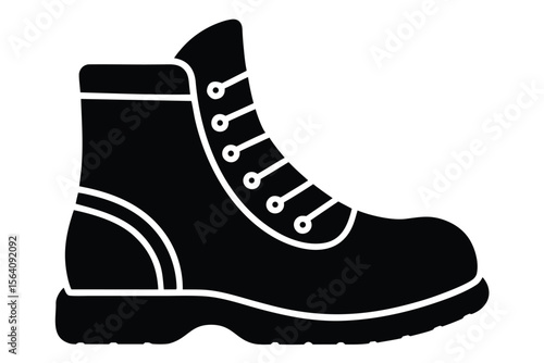 snow boots vector icon