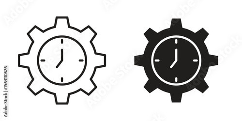 Trendy icon in Thin linear and flat style. sign and symbol set