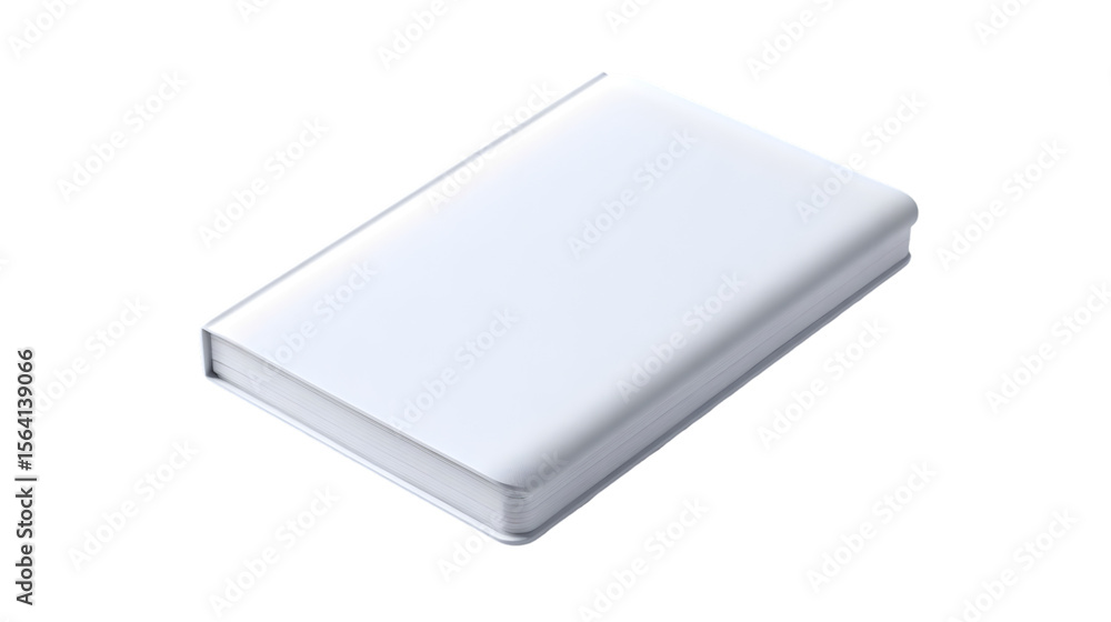 Blank White Rectangular Box Mockup: Top View, Isolated on White Background Blank White Rectangular Box Mockup: Top View, Isolated on White Background