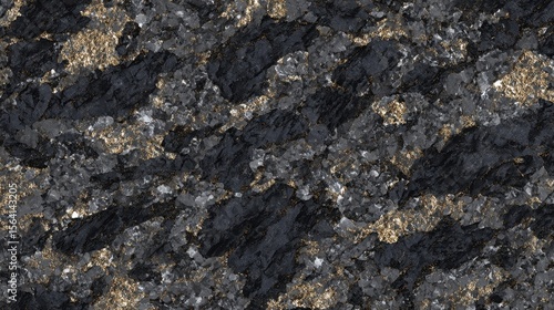 Wallpaper Mural A seamless pattern of rich dark granite marble with subtle flecks of gold and silver throughout. The highgloss texture creates a sophisticated backdrop ideal for luxury interior application Torontodigital.ca