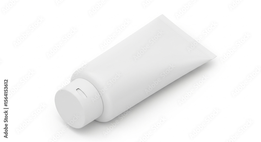Blank white cosmetic bottle mockup, 3d rendering isolated on white background. Created using generative AI tools
Blank white cosmetic bottle mockup, 3d rendering isolated on white background. Created using generative AI tools