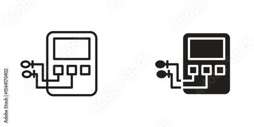 Dialysis icon Design Illustrations. editable web icons