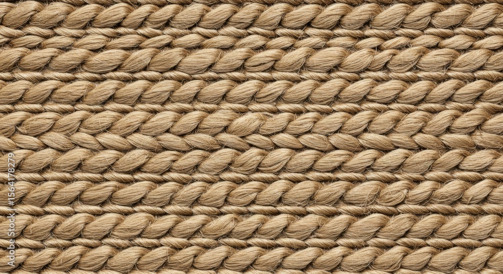 Close-up of Braided Natural Fiber Texture, Beige and Brown Tones, Perfect for Backgrounds and Textiles Close-up of Braided Natural Fiber Texture, Beige and Brown Tones, Perfect for Backgrounds and Textiles