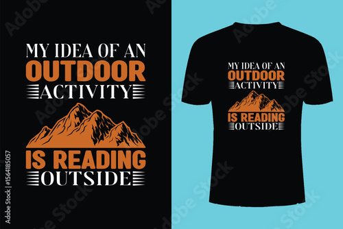 Hiking t-shirt Vector best hiking t shirt design
