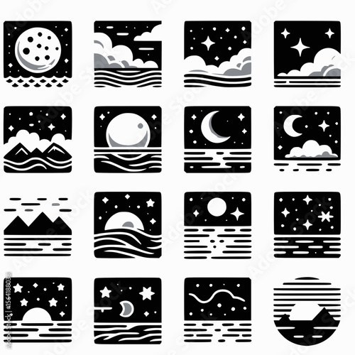 Nachtlandschaft am Horizont - 6