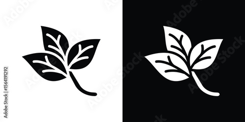 Basil icon Vector Logo Template for graphic and web design.