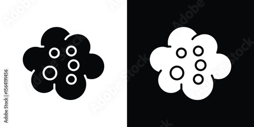 Cancer icon Vector Logo Template for graphic and web design.