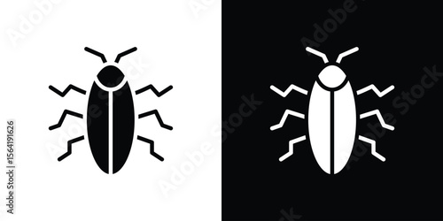 Cockroach icon Vector Logo Template for graphic and web design.