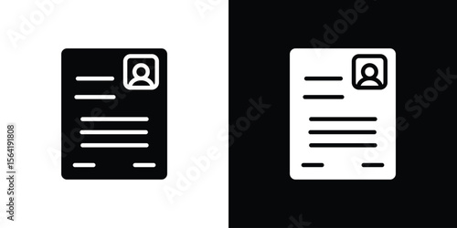Criminal record icon Vector Logo Template for graphic and web design.