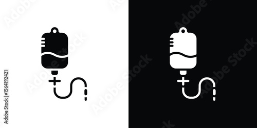 Intravenous icon Vector Logo Template for graphic and web design.