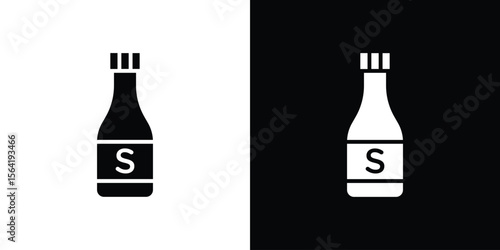 Solvent icon Vector Logo Template for graphic and web design.