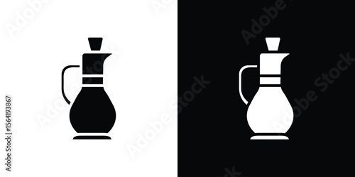 Vinegar icon Vector Logo Template for graphic and web design.