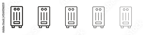 Air purifier icon for your web site design, logo, app, UI.