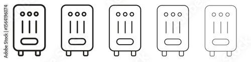 Air purifier icon for your web site design, logo, app, UI.