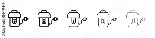 Garbage disposal icon for your web site design, logo, app, UI.
