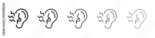 Otitis icon for your web site design, logo, app, UI.
