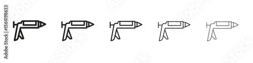 Sealants gun icon for your web site design, logo, app, UI.