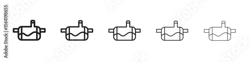 Sewerage tank icon for your web site design, logo, app, UI.
