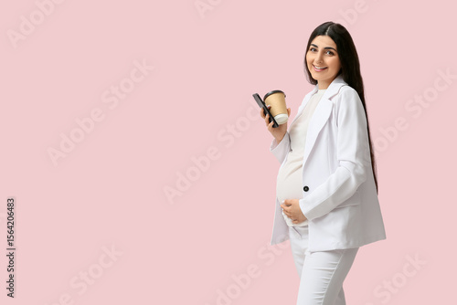 Beautiful pregnant business...