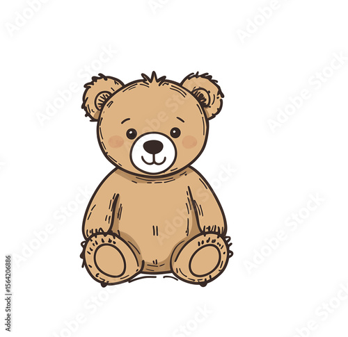 vector teddy bear cartoon