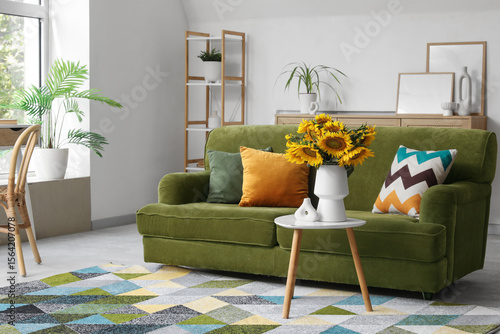 Modern living room interior...