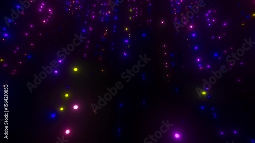 Abstract Blue and Pink Light Background Loop

