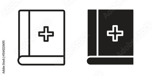 Bible icon. Vector Illustration. Isolated vector Illustration. EPS Illustration.